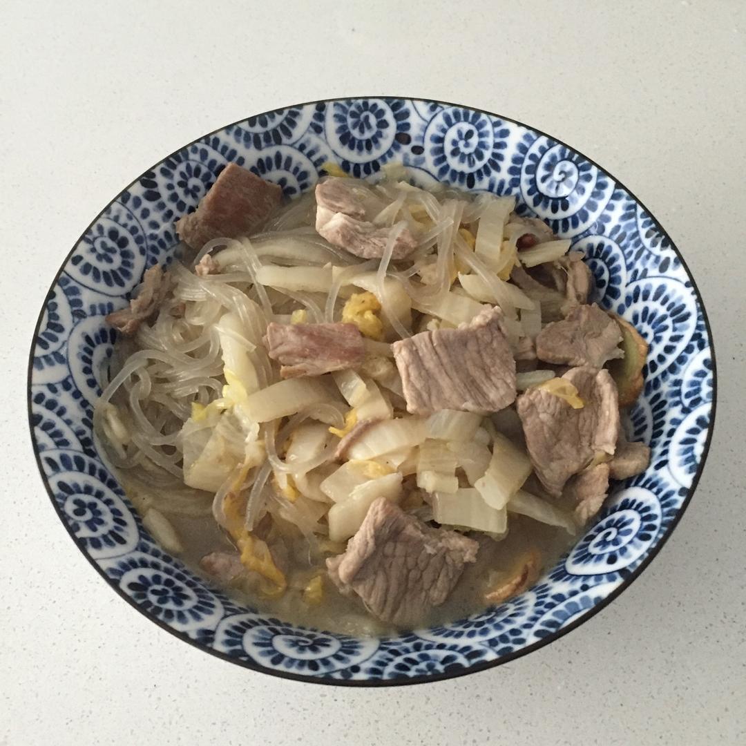 酸菜猪肉炖粉条