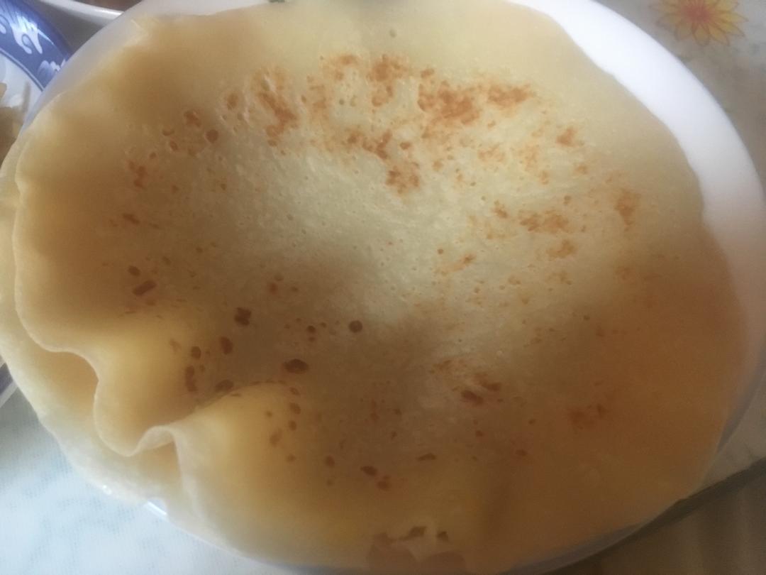 【不用发面】牛奶鸡蛋薄饼