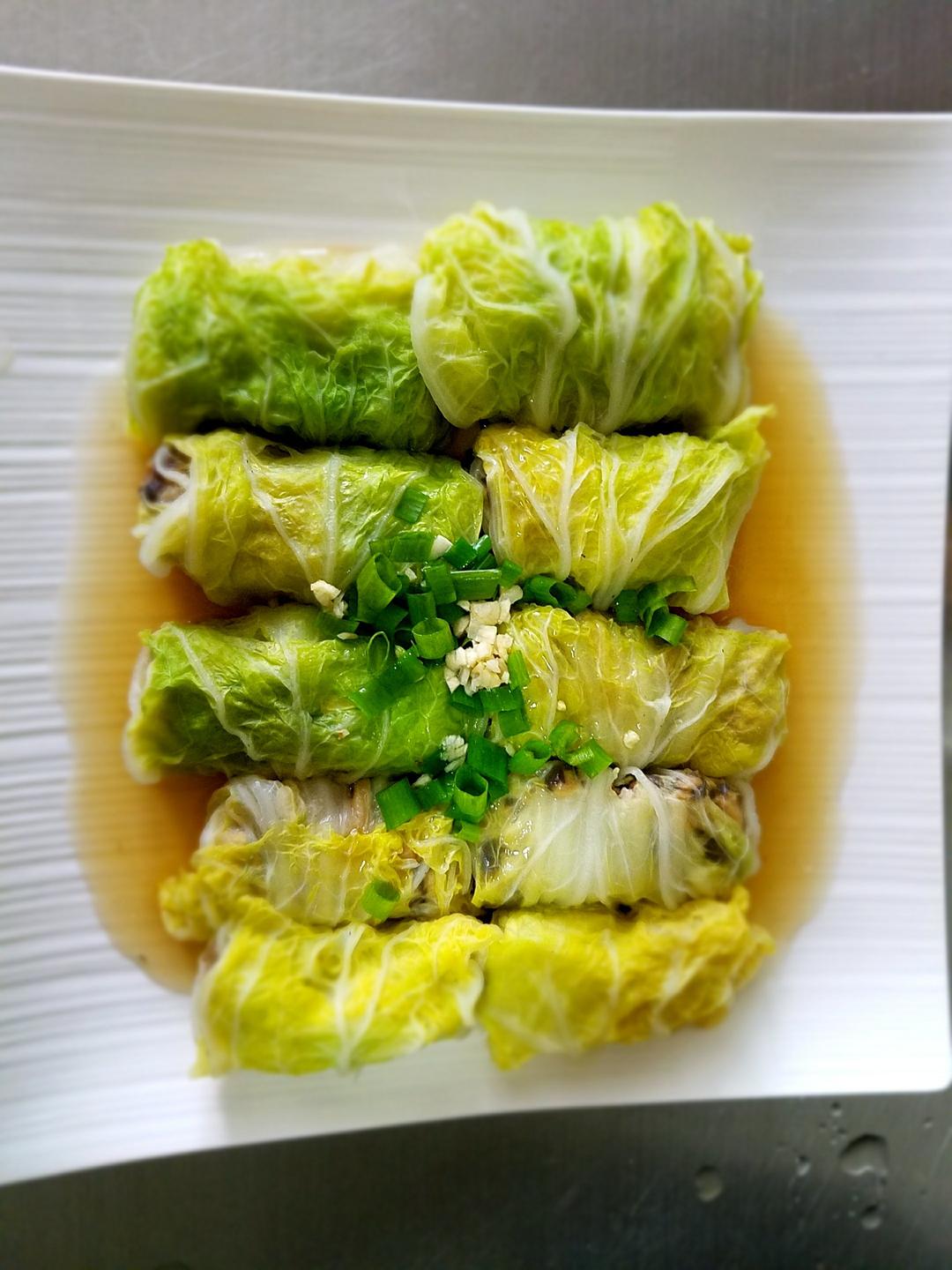 肉酿白菜卷