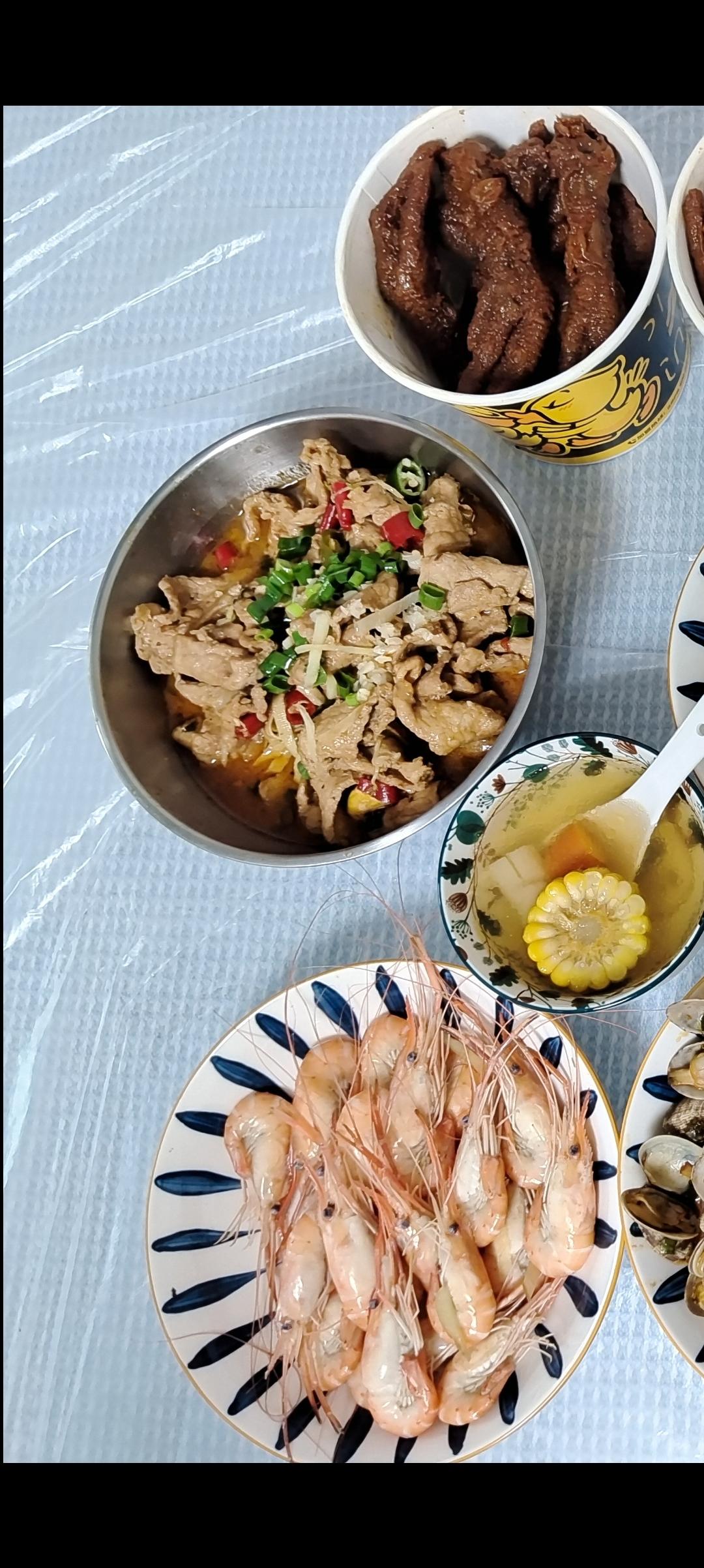 跟四川朋友学的水煮肉片 这也太香了！！