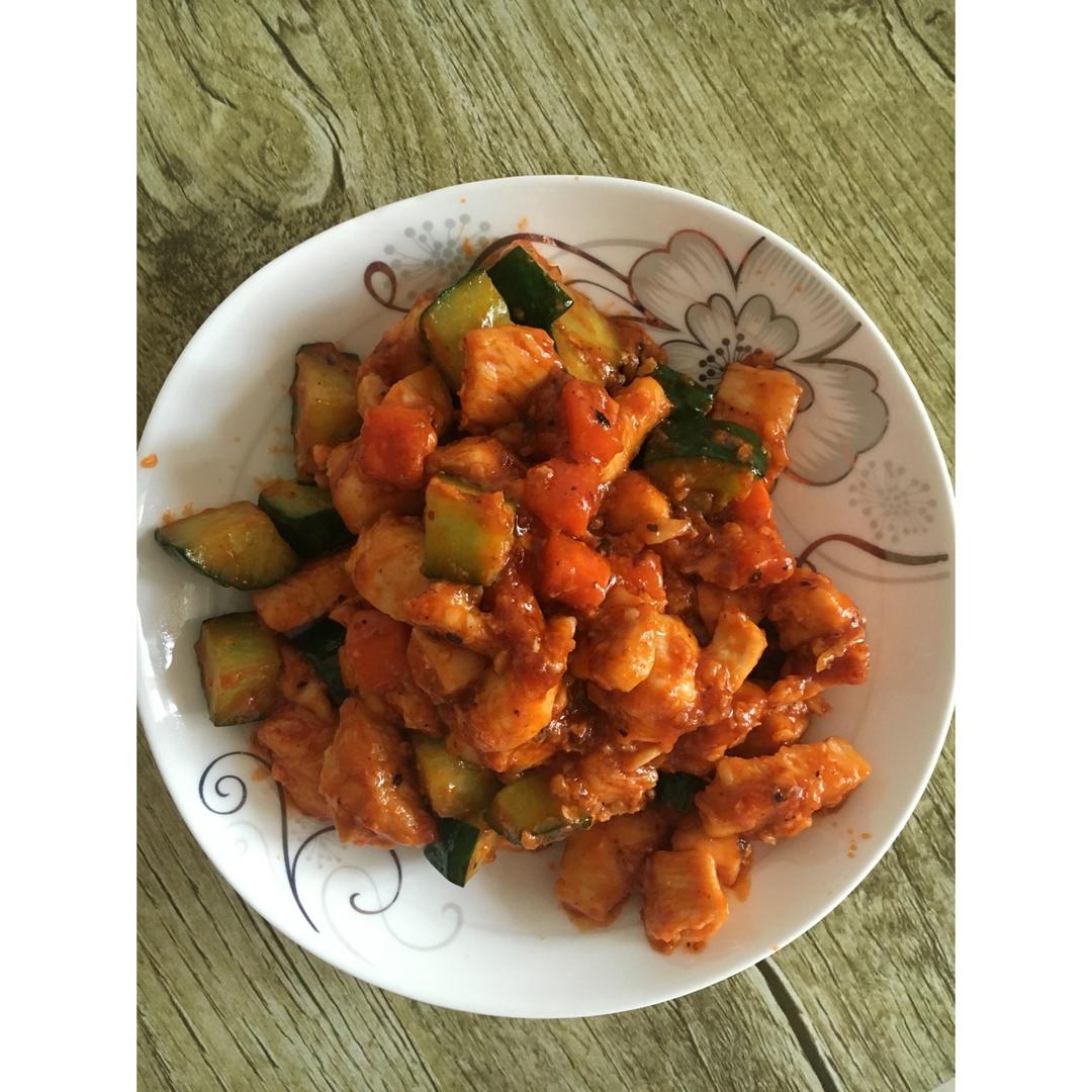 茄汁鸡丁