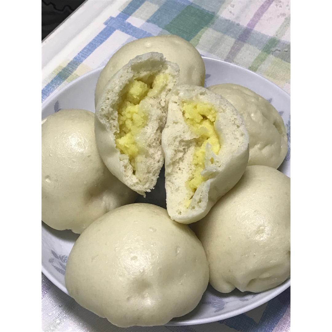 奶黄馅儿和奶黄包