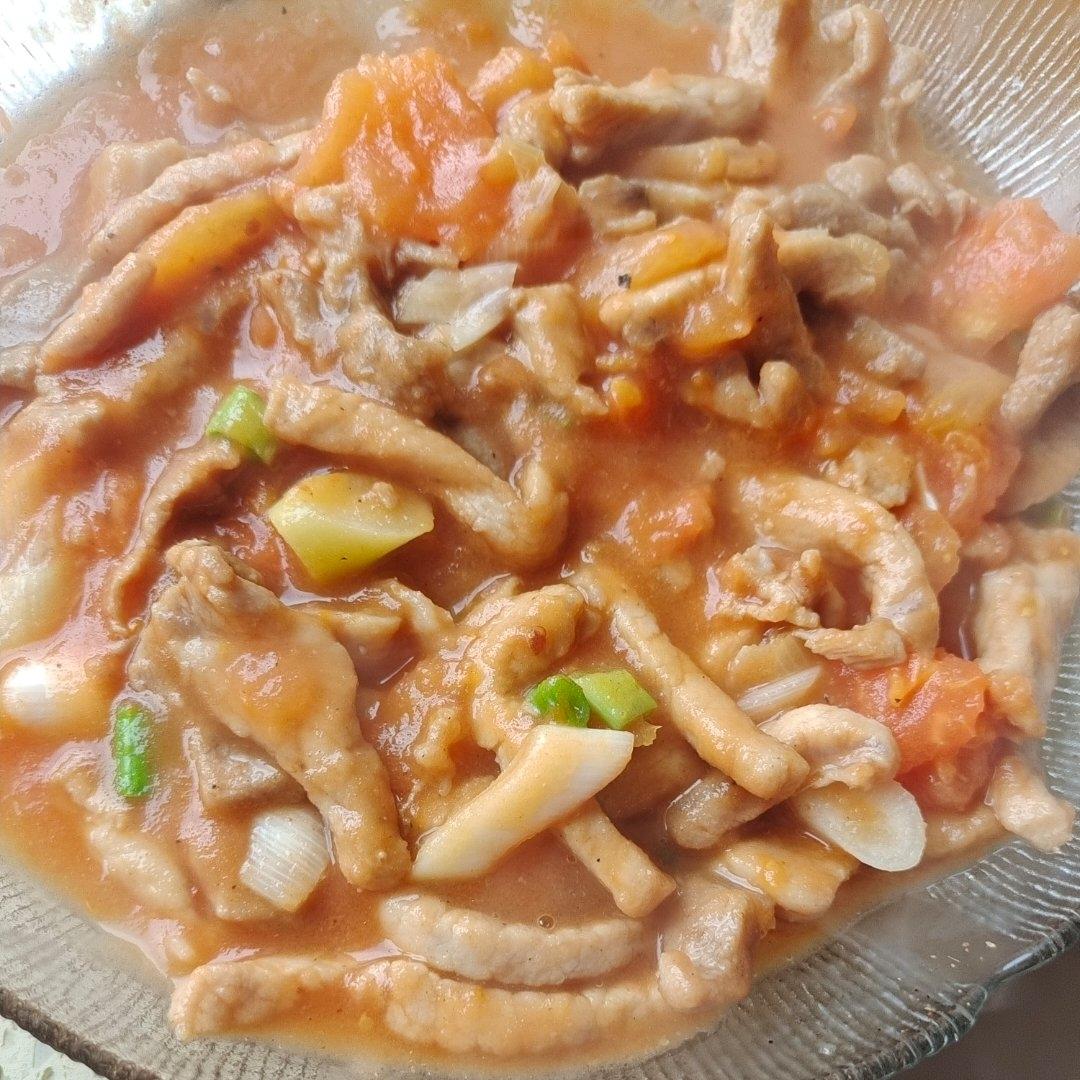 无敌下饭的番茄炒肉