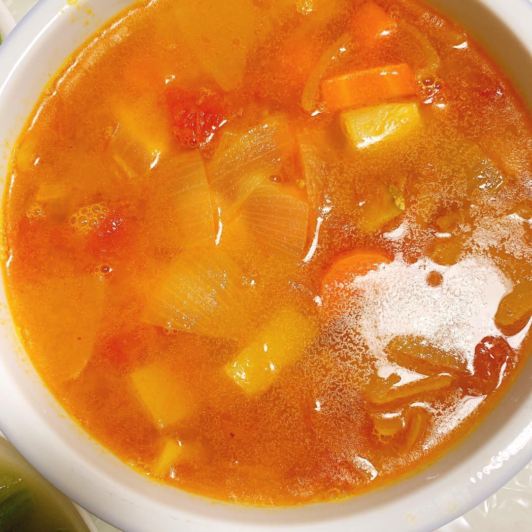【番茄土豆炖牛腩】