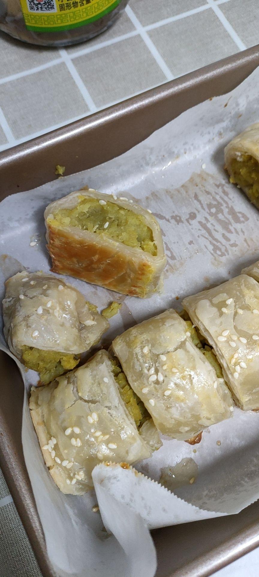 奶香红薯饼