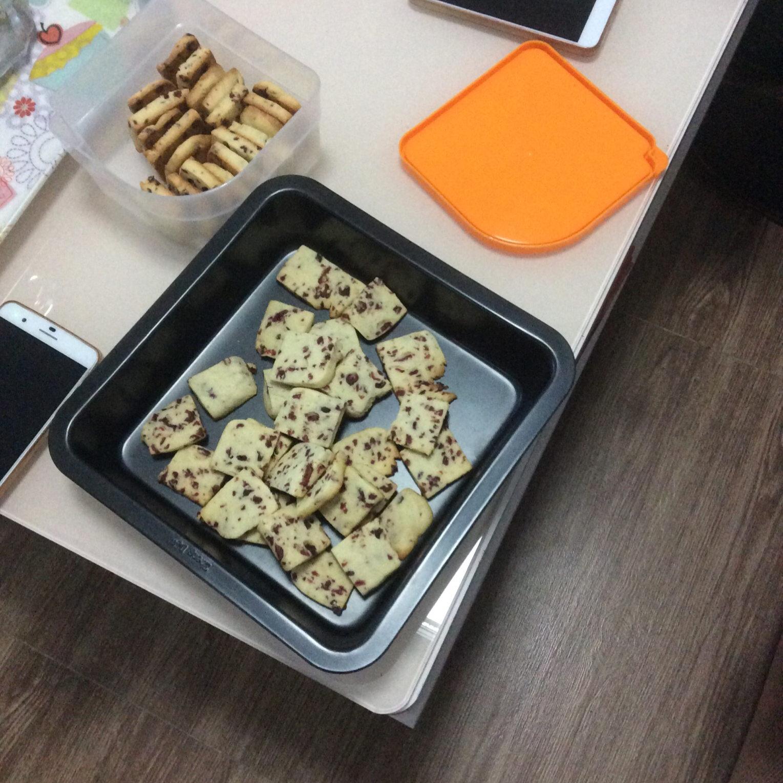 低糖少油版蔓越莓饼干