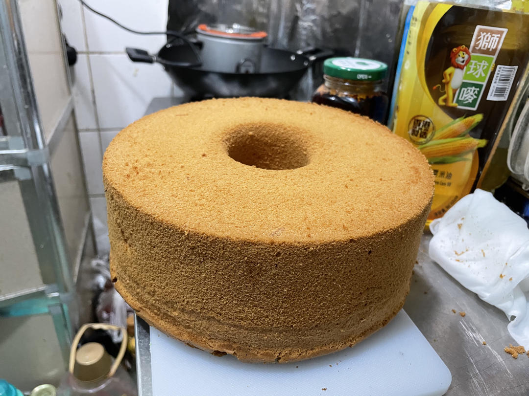 橙多多戚风蛋糕