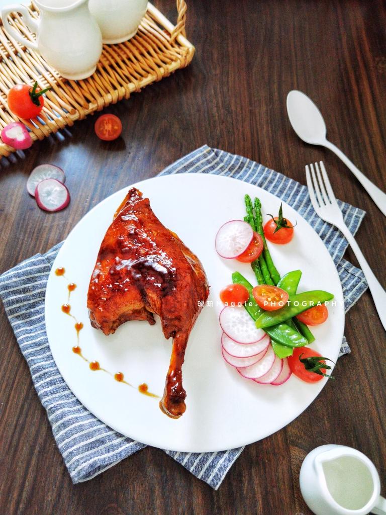 ㊙️🔥照烧鸭腿‼️做成吃不起的样子的做法