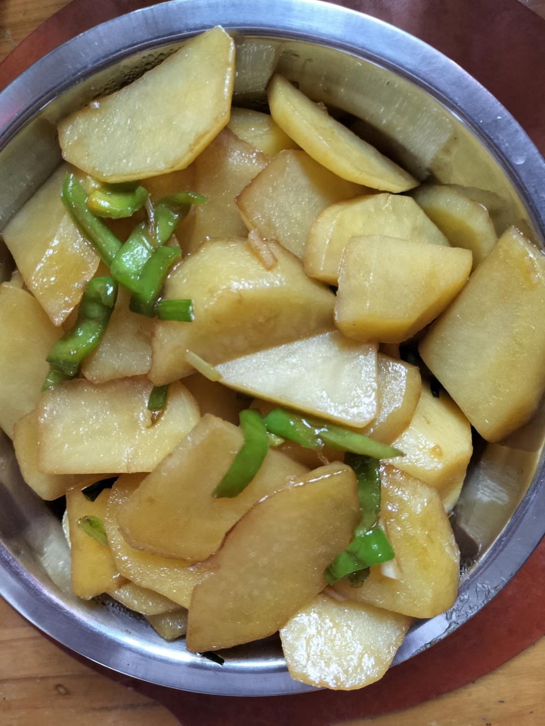家常炒土豆片