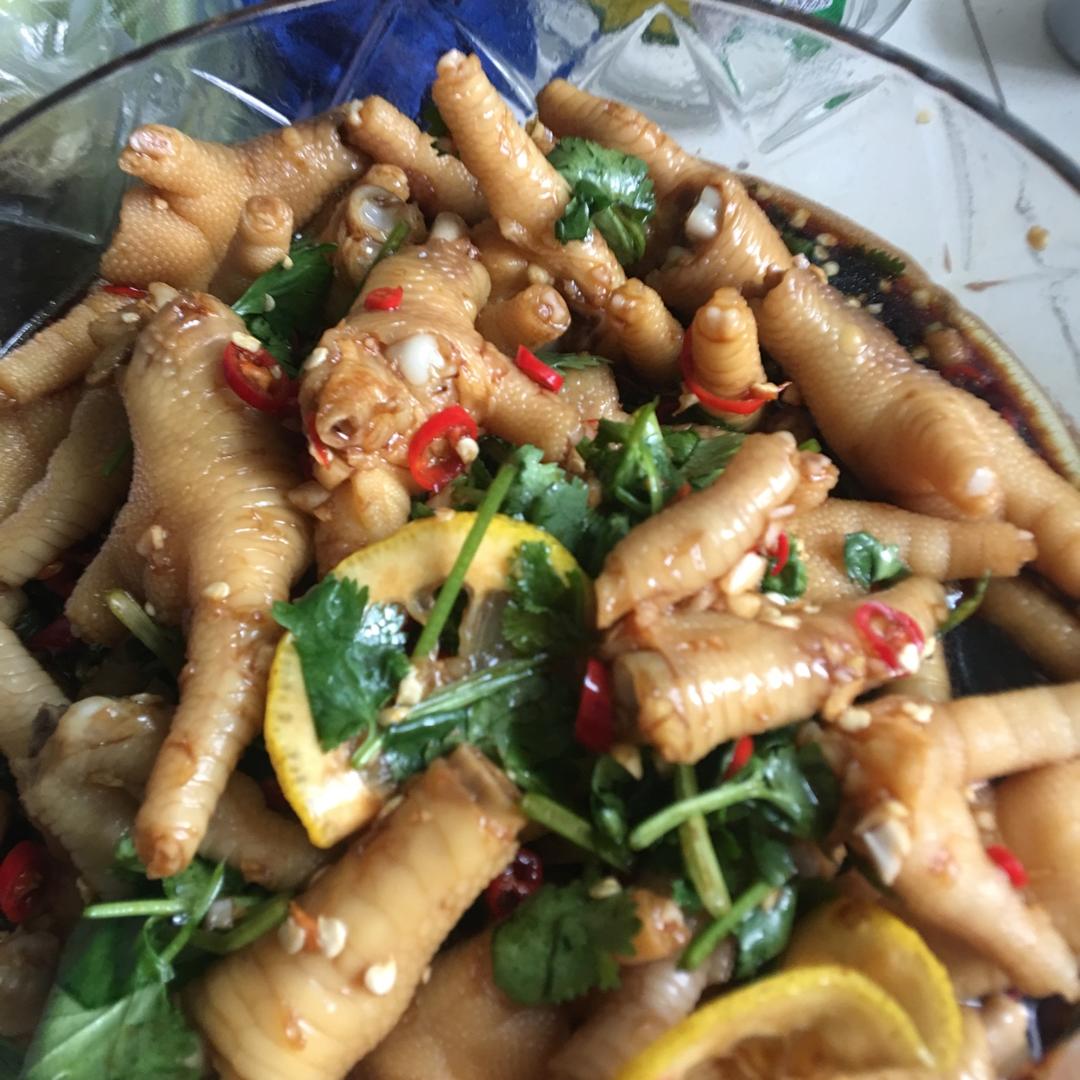 超好吃的🍋酸辣凤爪