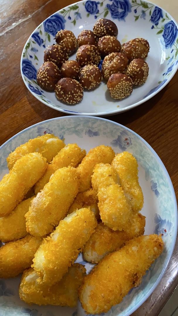 格阁88做的酥炸山药酥酥脆脆香