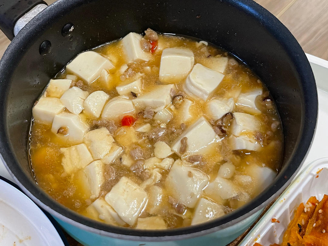 肉末嫩豆腐｜嫩滑口感爽口！这道快手菜超级下饭！！（减脂少油版）