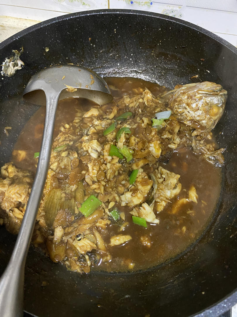 豆瓣酱焖鱼，海边人最爱的黄花鱼吃法