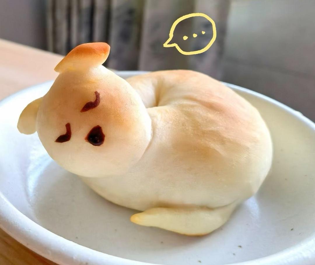 纯奶手撕吐司的做法 步骤1