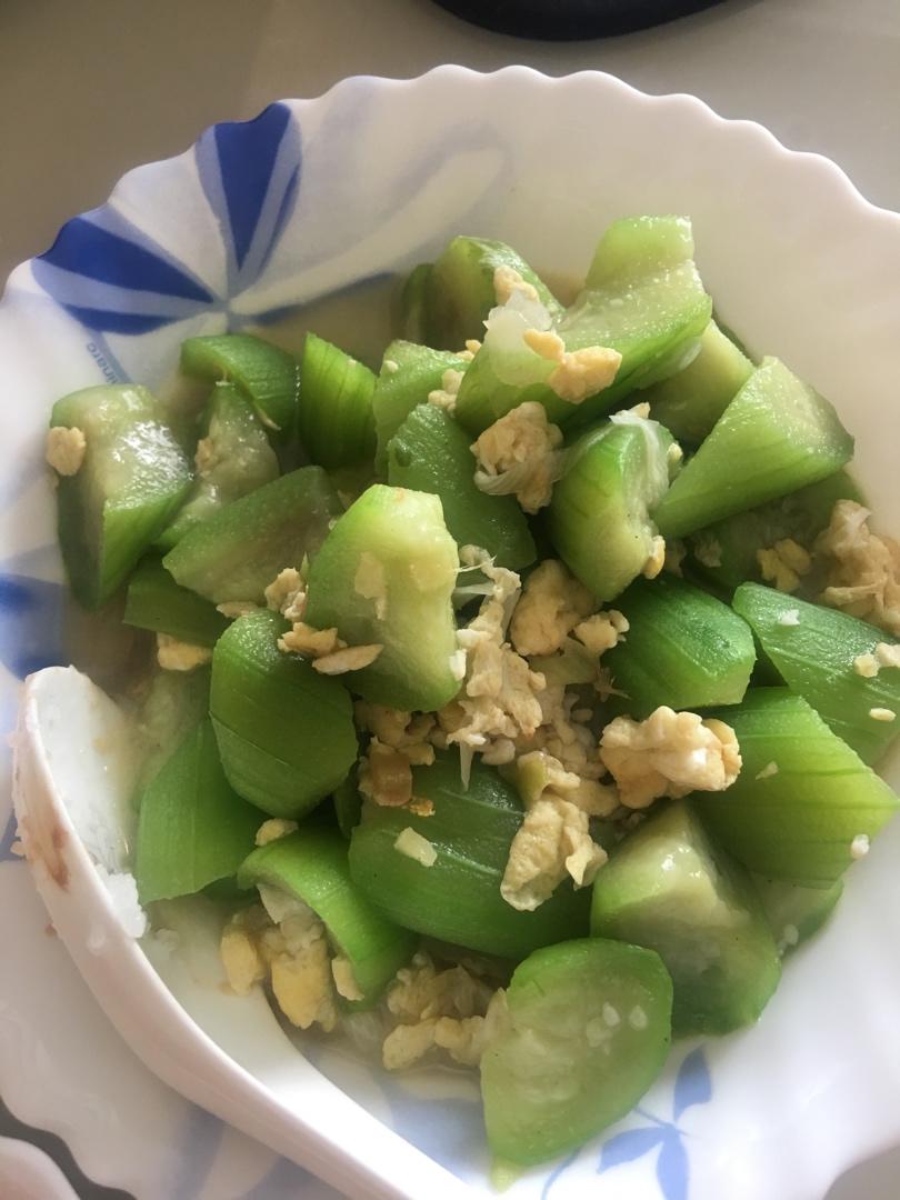 丝瓜炒蛋