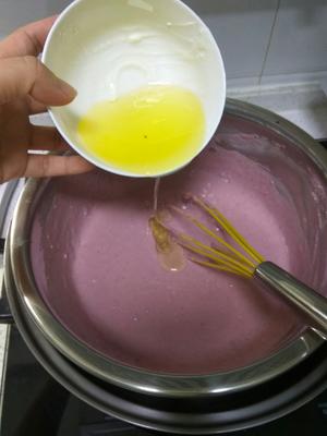 紫薯奶油奶酪cupcake的做法 步骤4