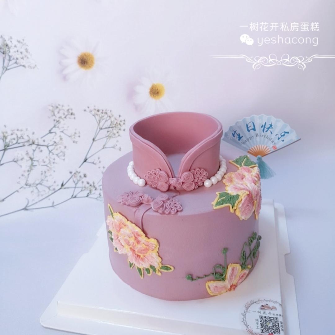 旗袍蛋糕