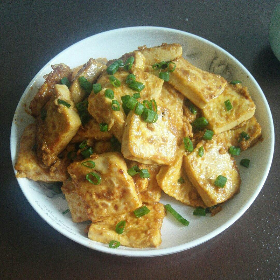 蚝油嫩豆腐