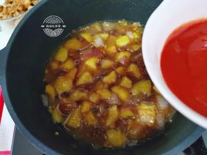番茄鸡肉烩饭【慕意番茄🍅酱】的做法 步骤12