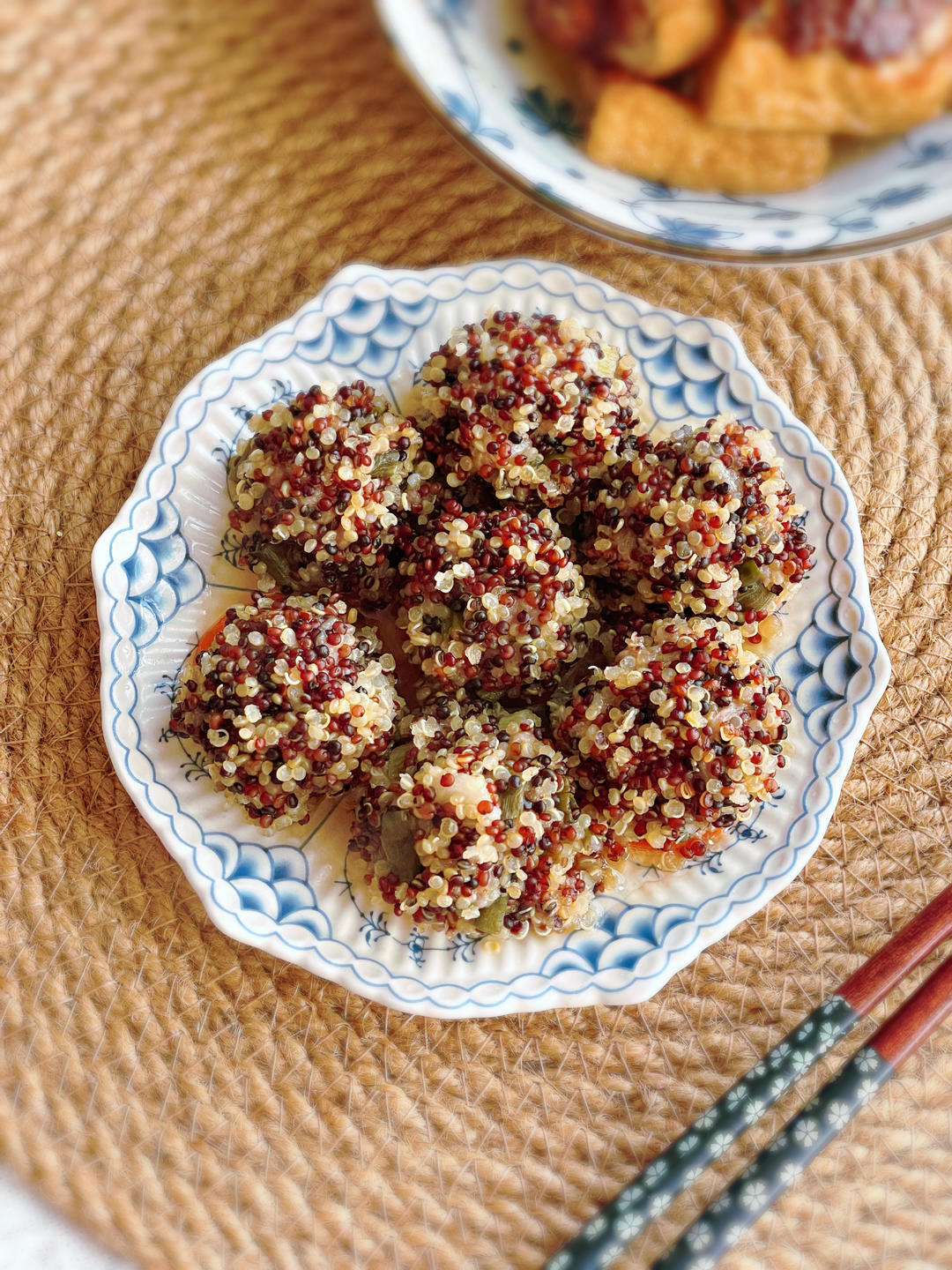 神奇的谷物~三色藜麦圆子