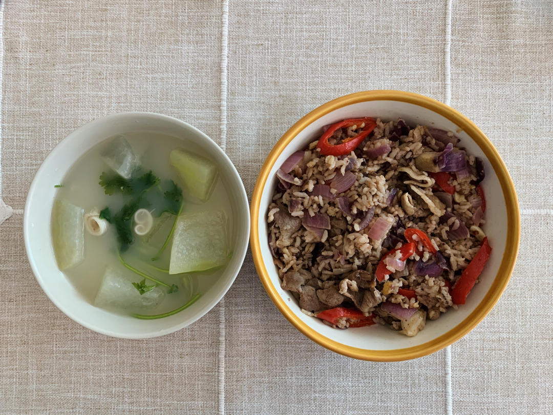 孜然羊肉炒饭
