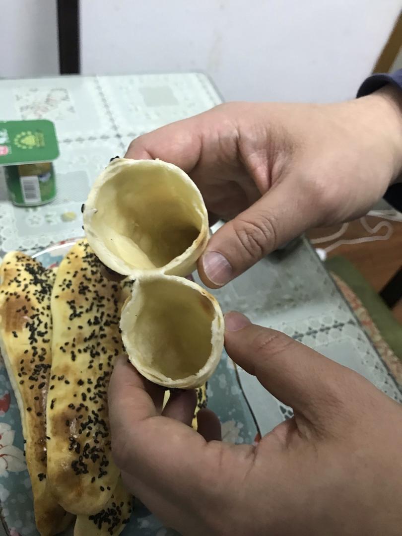不用发面，简单易做，酥脆可口的空心糖烧饼