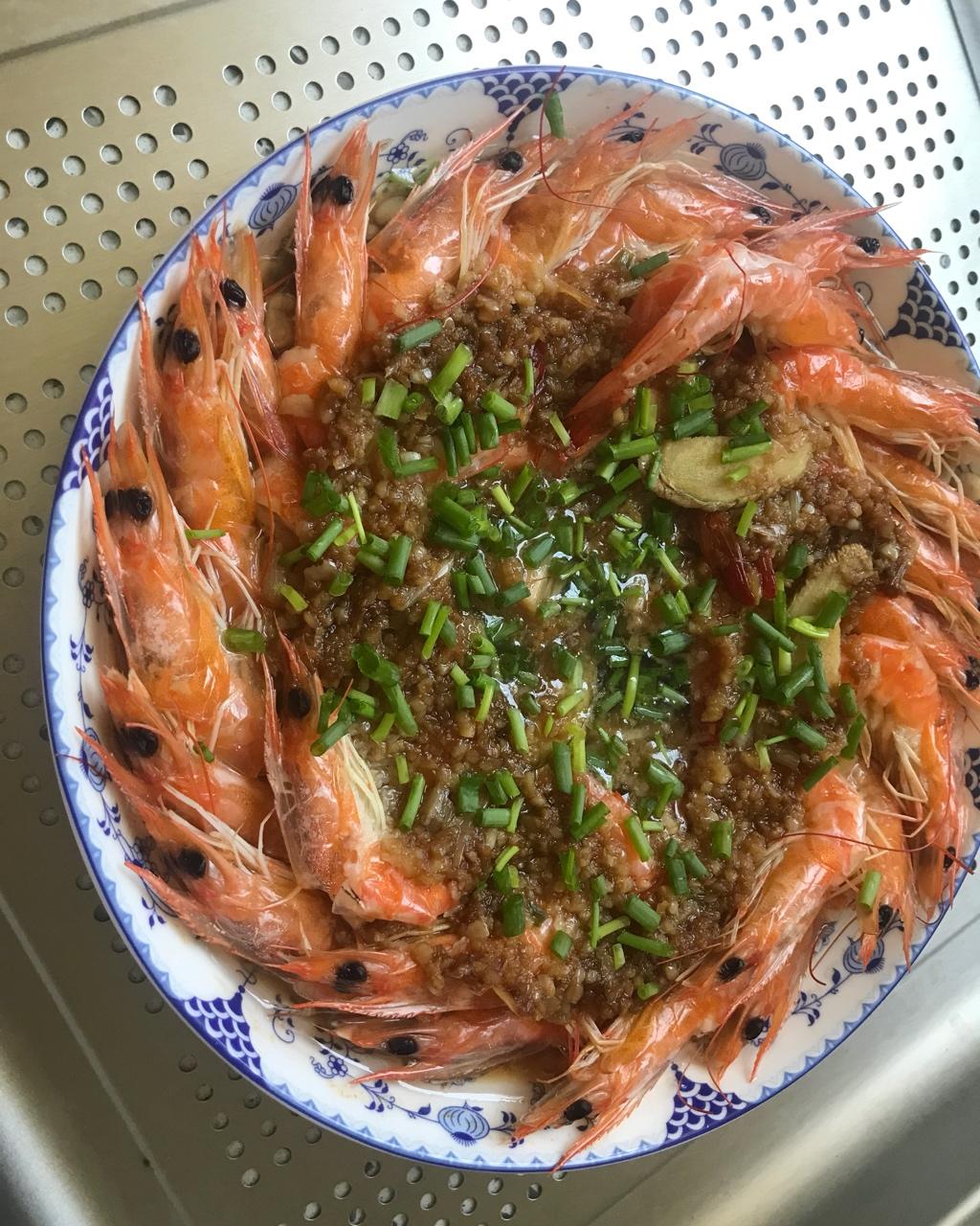 蒜蓉粉丝蒸大虾