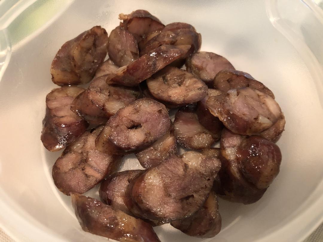 青岛人过年吃的腊肠香肠