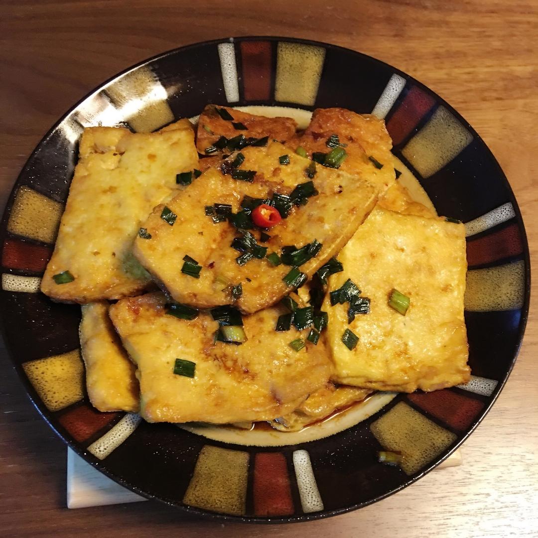 家常煎豆腐