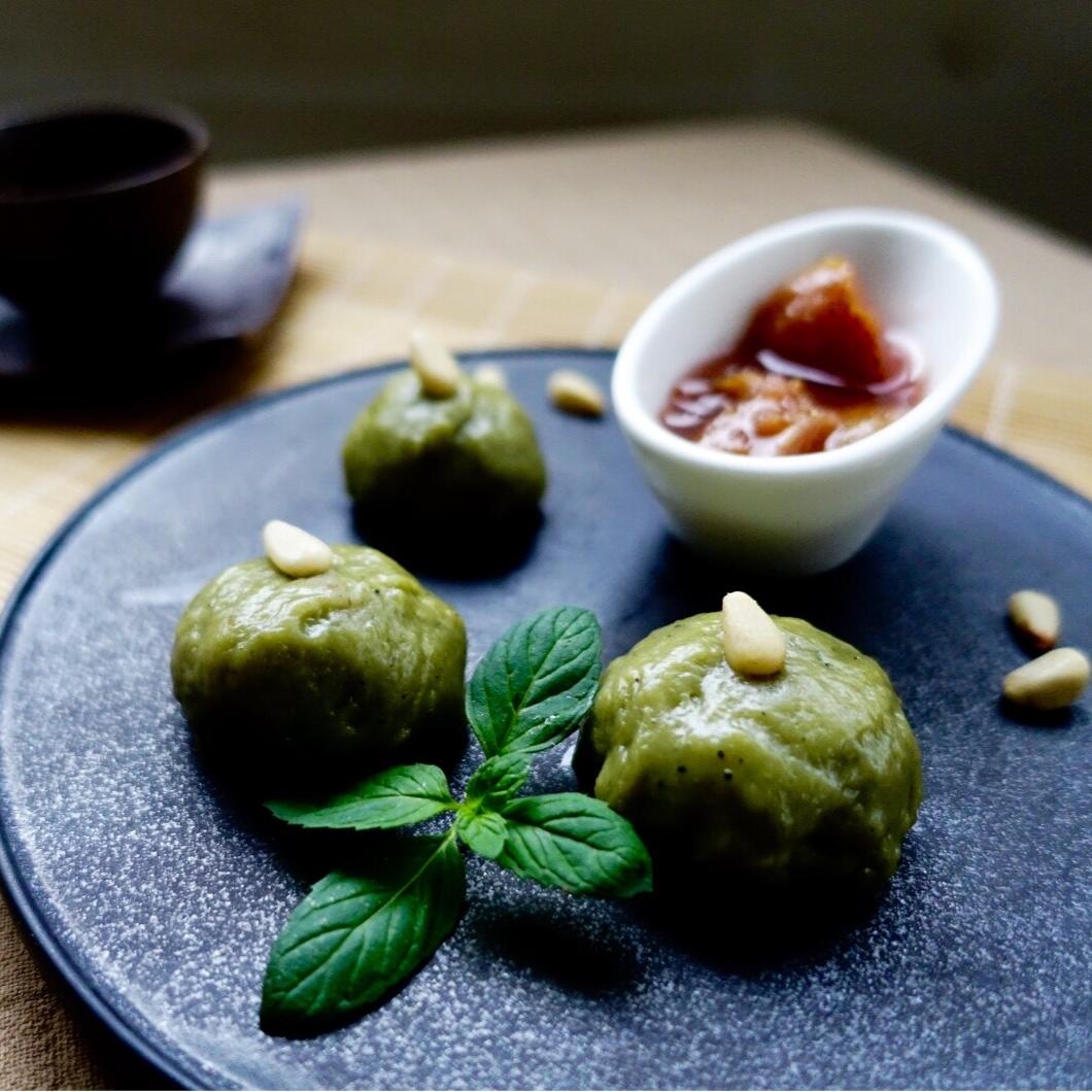 抹茶麻薯