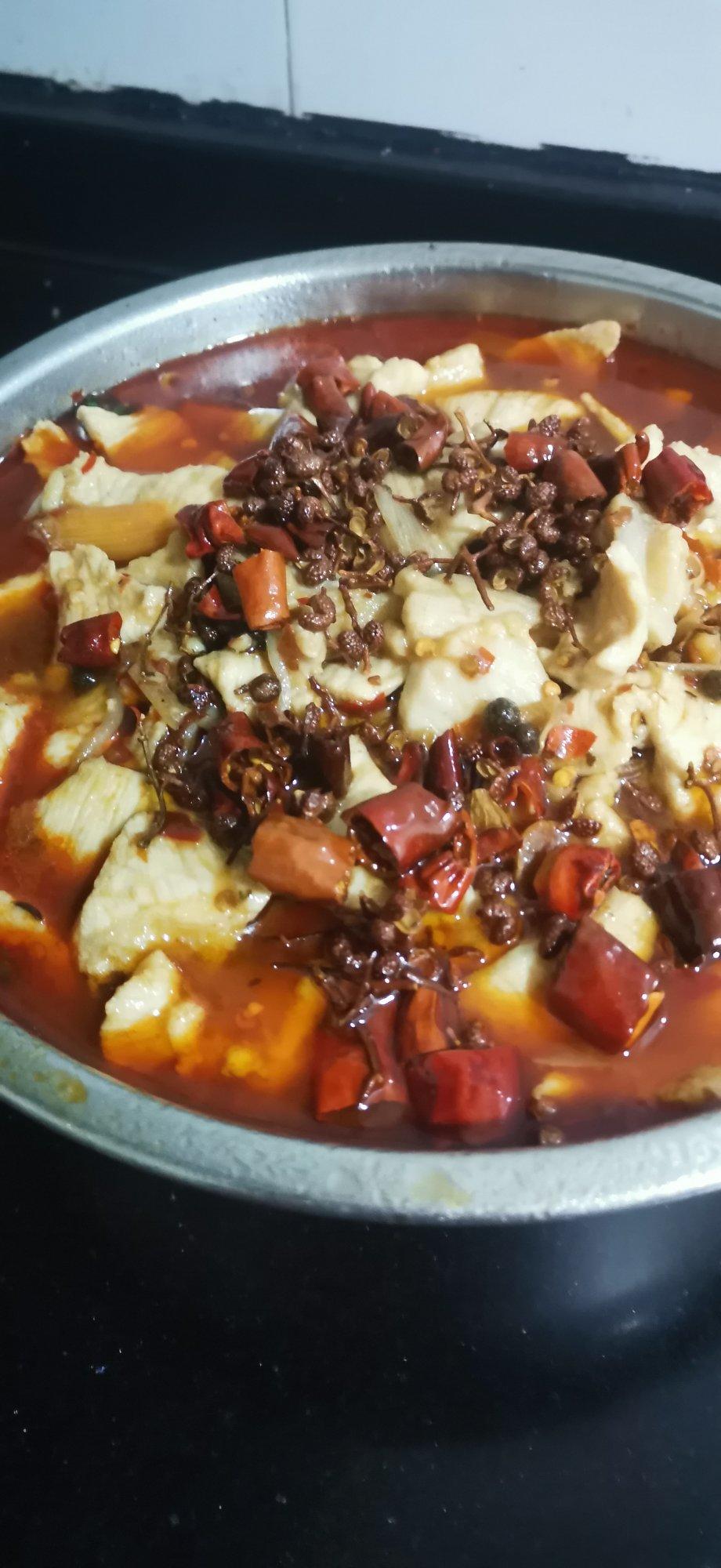 刘瘦子与薛胖子做的超级好吃的家常水煮肉片