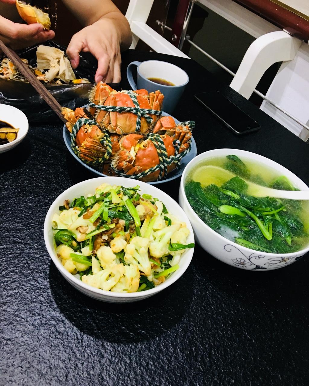 柚子的宥做的晚餐2018年10月5日