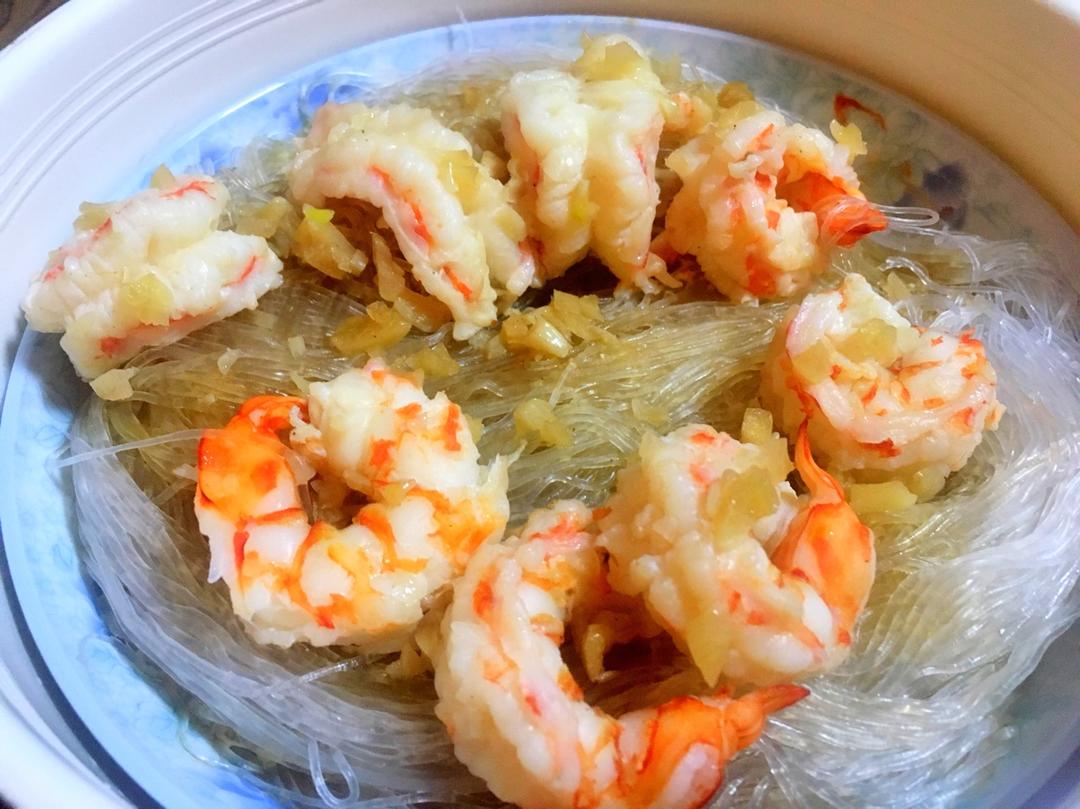蒜蓉粉丝蒸虾