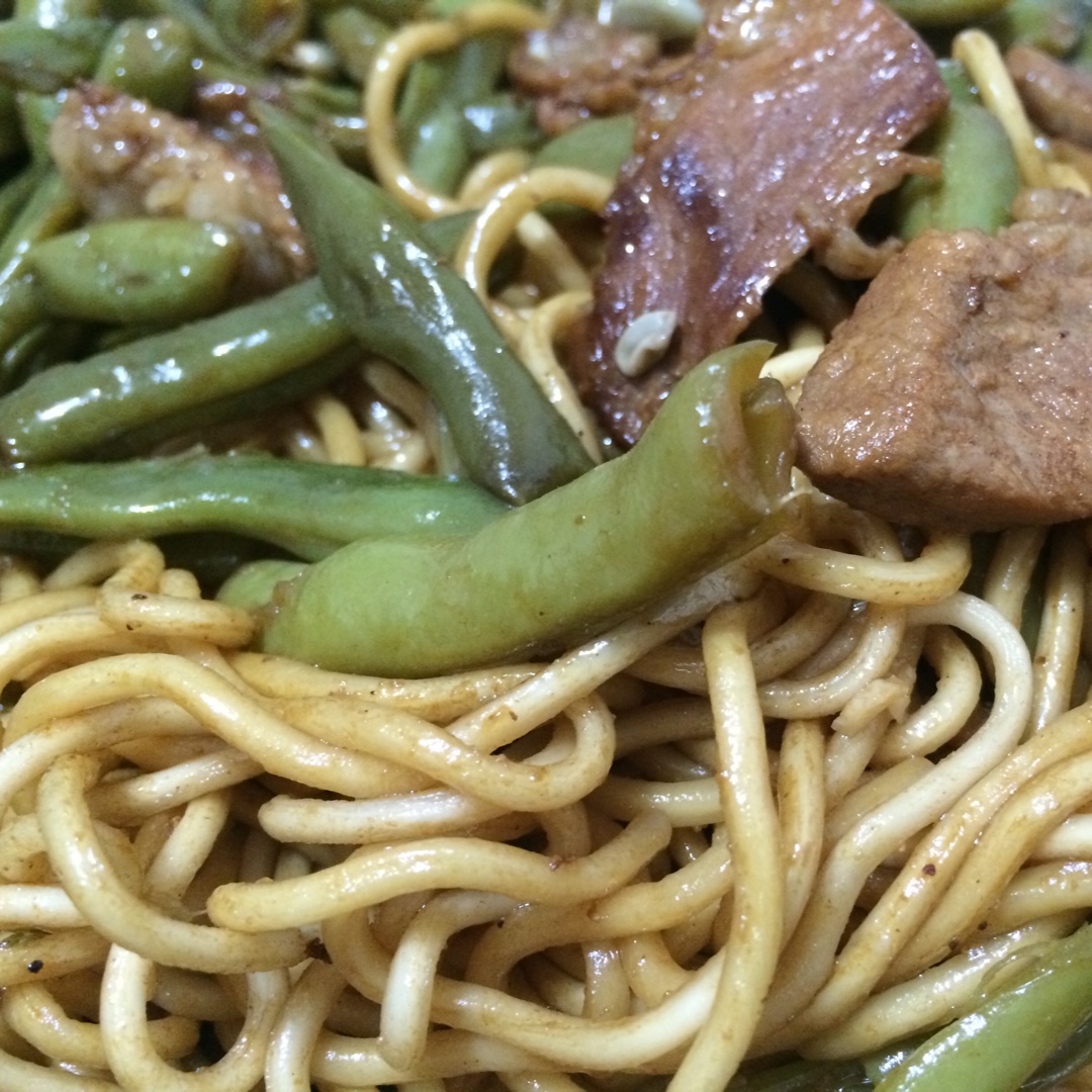 豆角焖面
