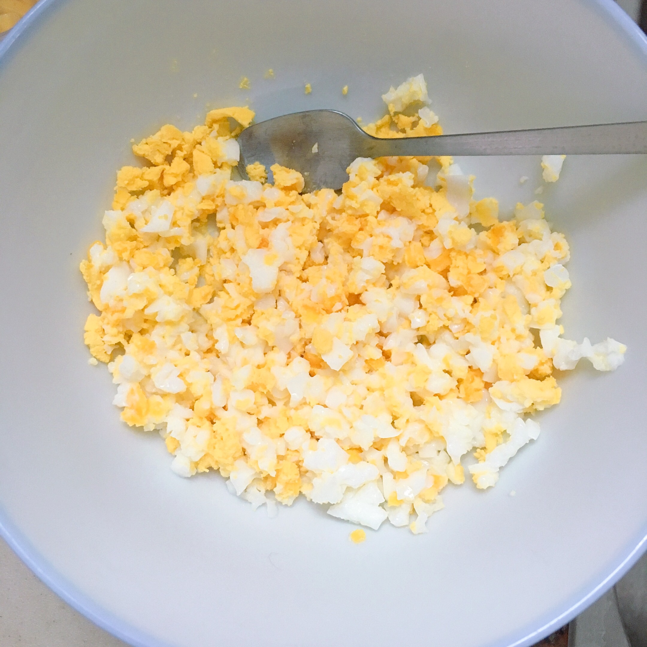 （我的减脂早餐23💕）轻食•『青瓜鸡蛋沙拉三明治』的做法 步骤2