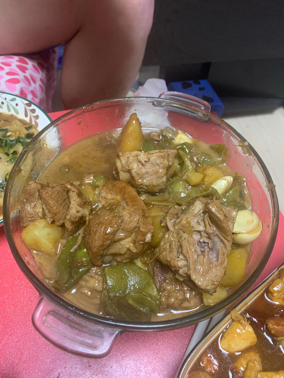 东北四大炖的排骨炖豆角