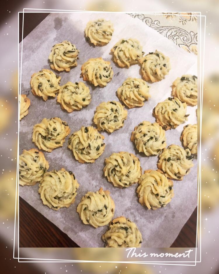 葱香曲奇——酥脆的咸味饼干