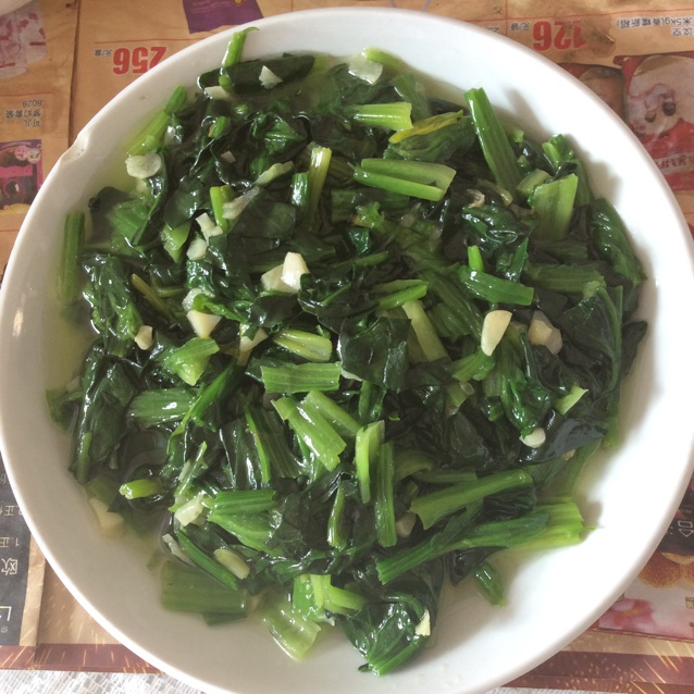 蒜末菠菜