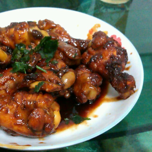 照烧鸡翅根