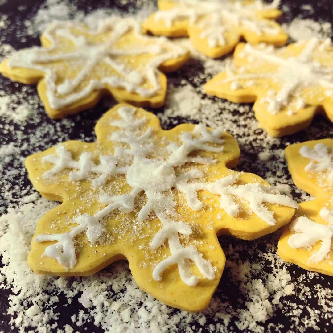 雪花姜饼的装饰方法