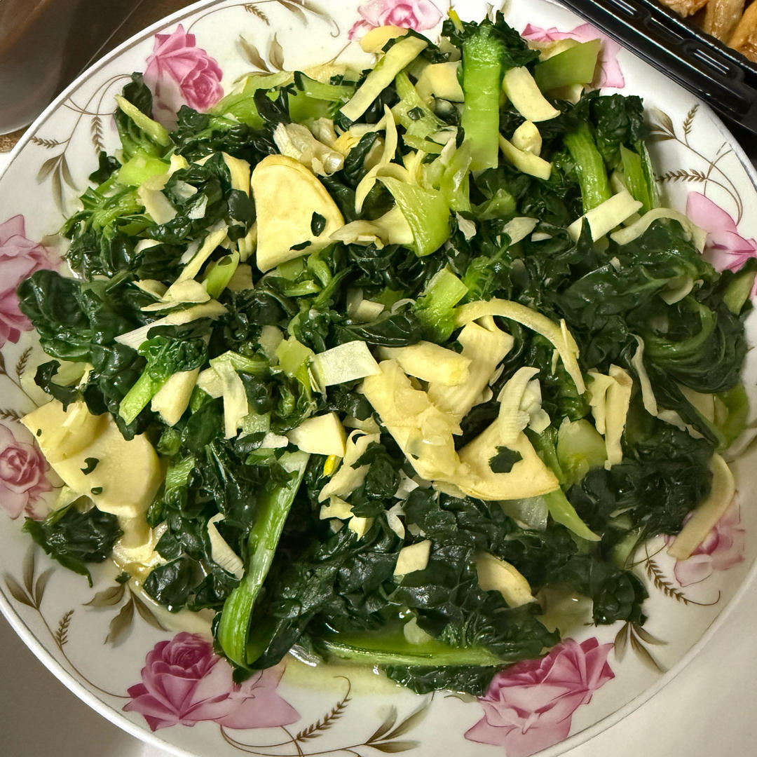 塌菜冬笋