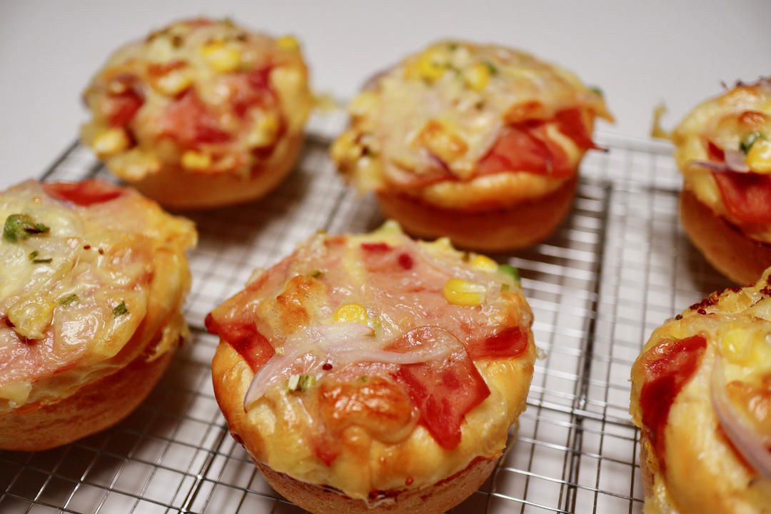 洋葱火腿片（培根）面包