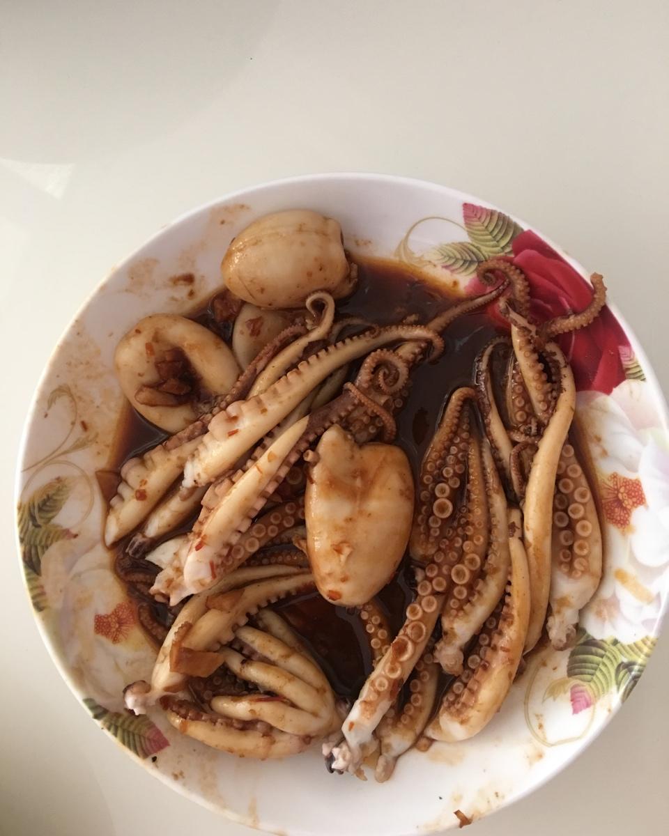 爱家ai厨房做的香辣八爪鱼虾