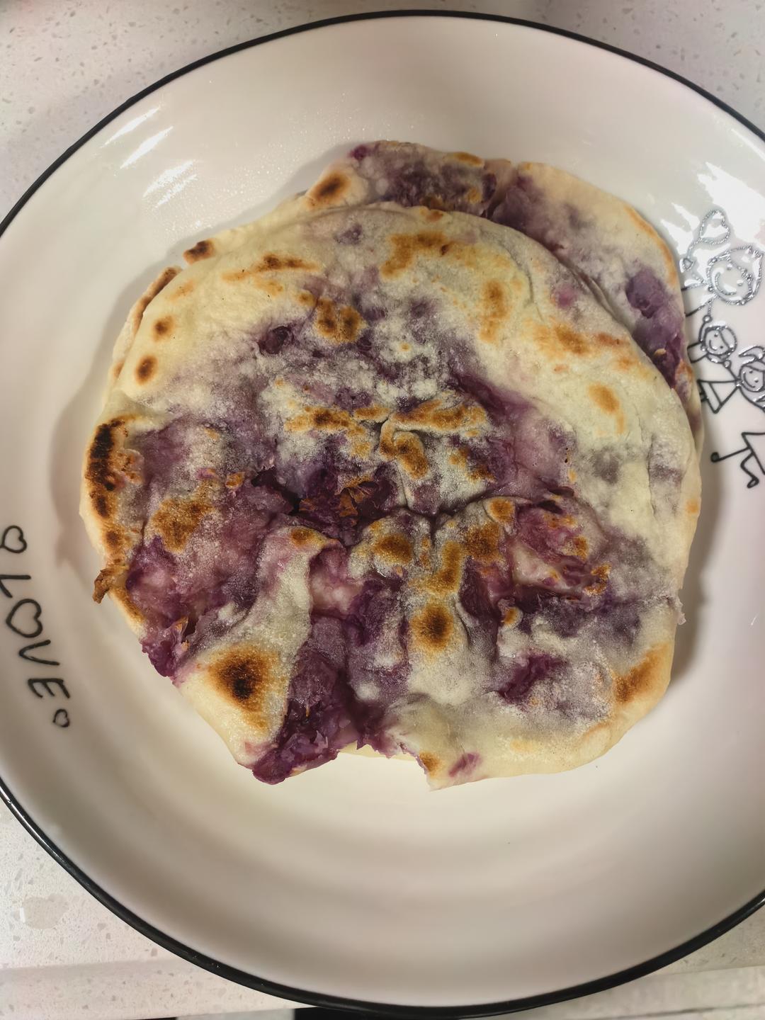 紫薯饼(无糖无油)