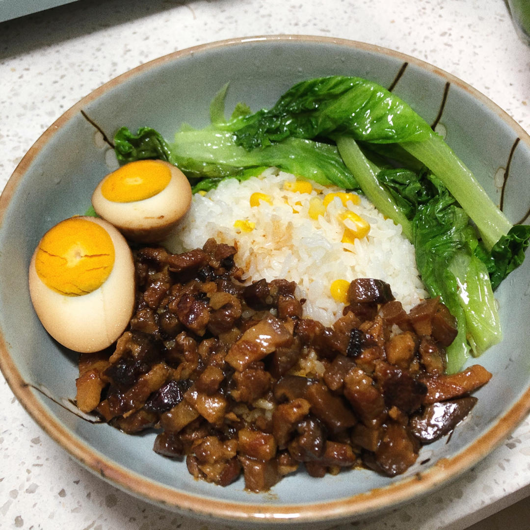 在家也能做的卤肉饭