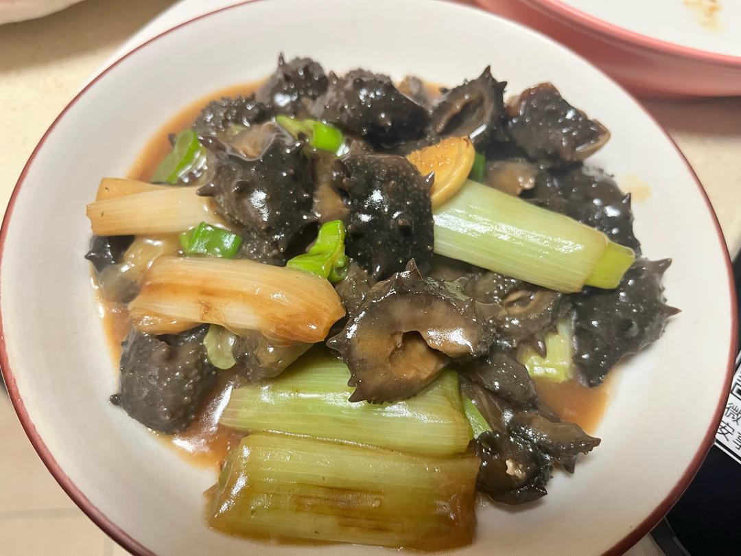 青岛人最爱的葱爆海参
