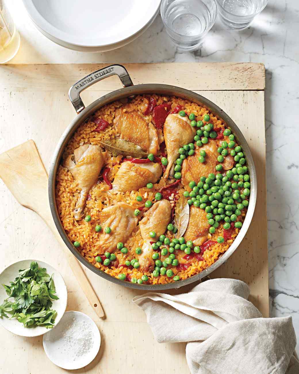 拉美鸡腿焖饭（arroz con pollo）