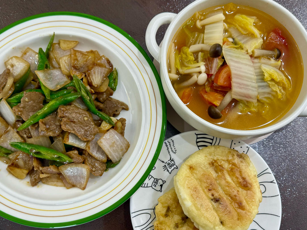 洋葱爆孜然牛肉
