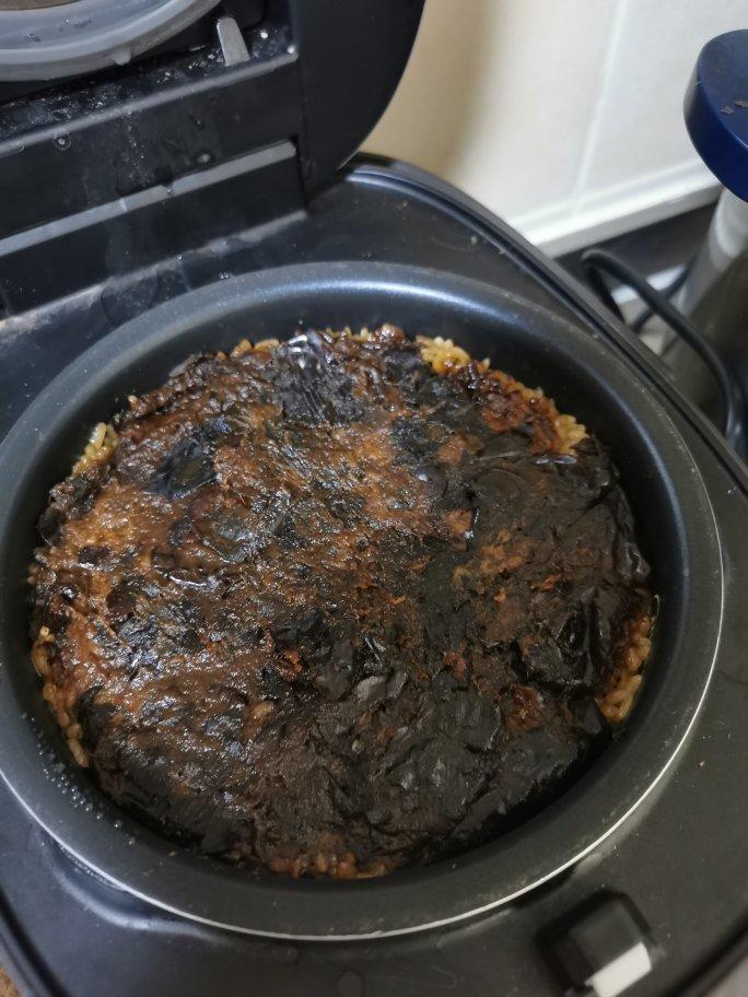 镝7y8b做的电饭锅甑糕