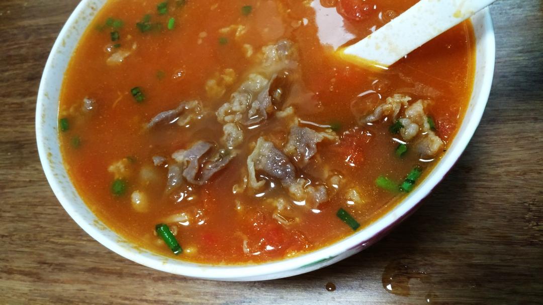 番茄肥牛汤